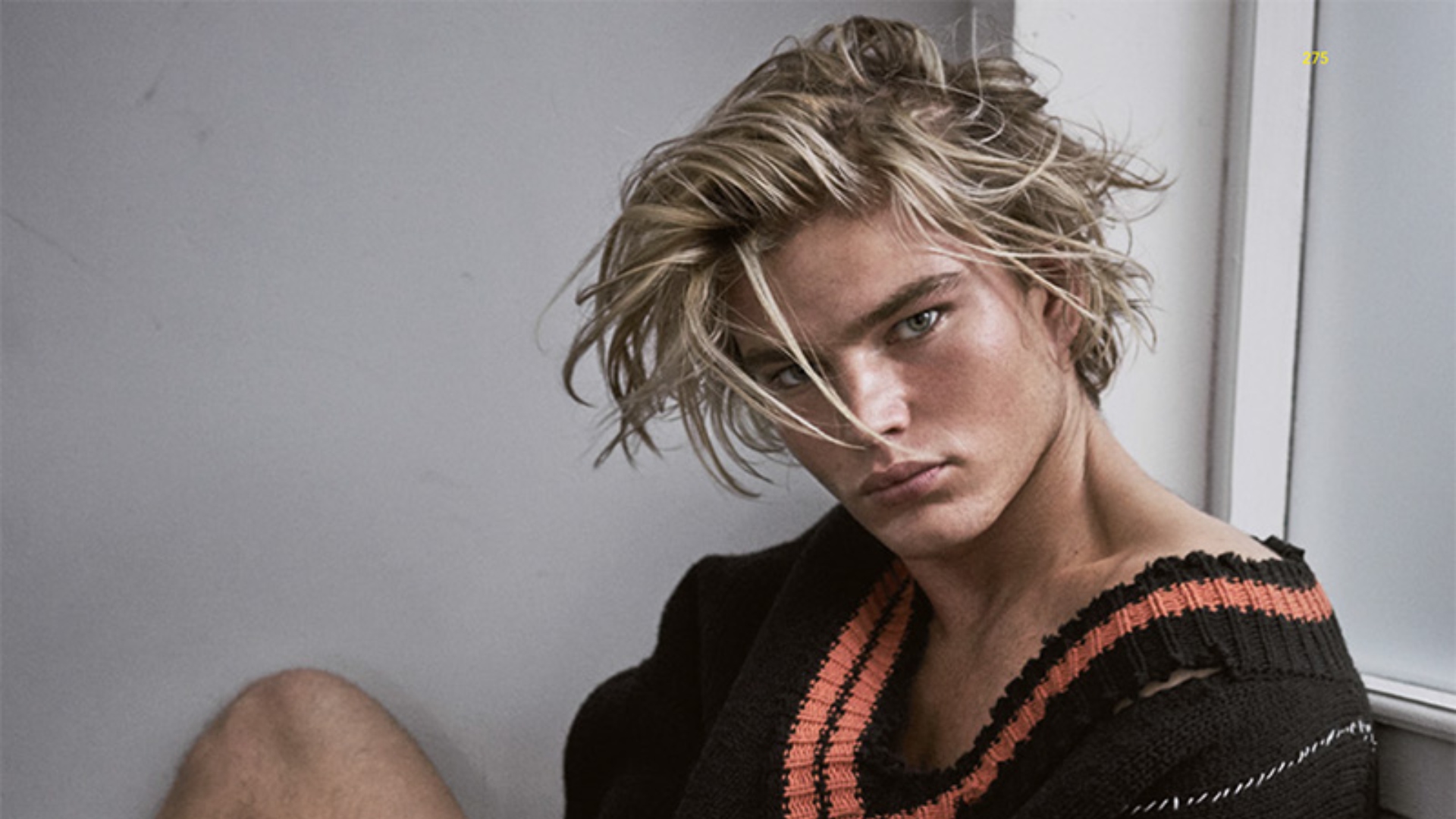 Jordan Barrett el joven modelo con un rostro exótico — Muy Cosmopolitas