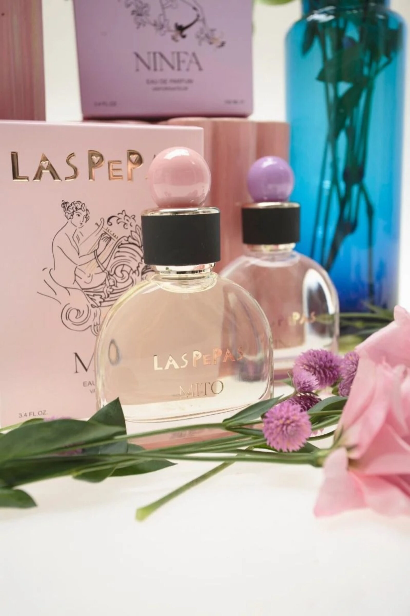 "Ninfa" y "Mito", dos nuevos perfumes de Las Pepas