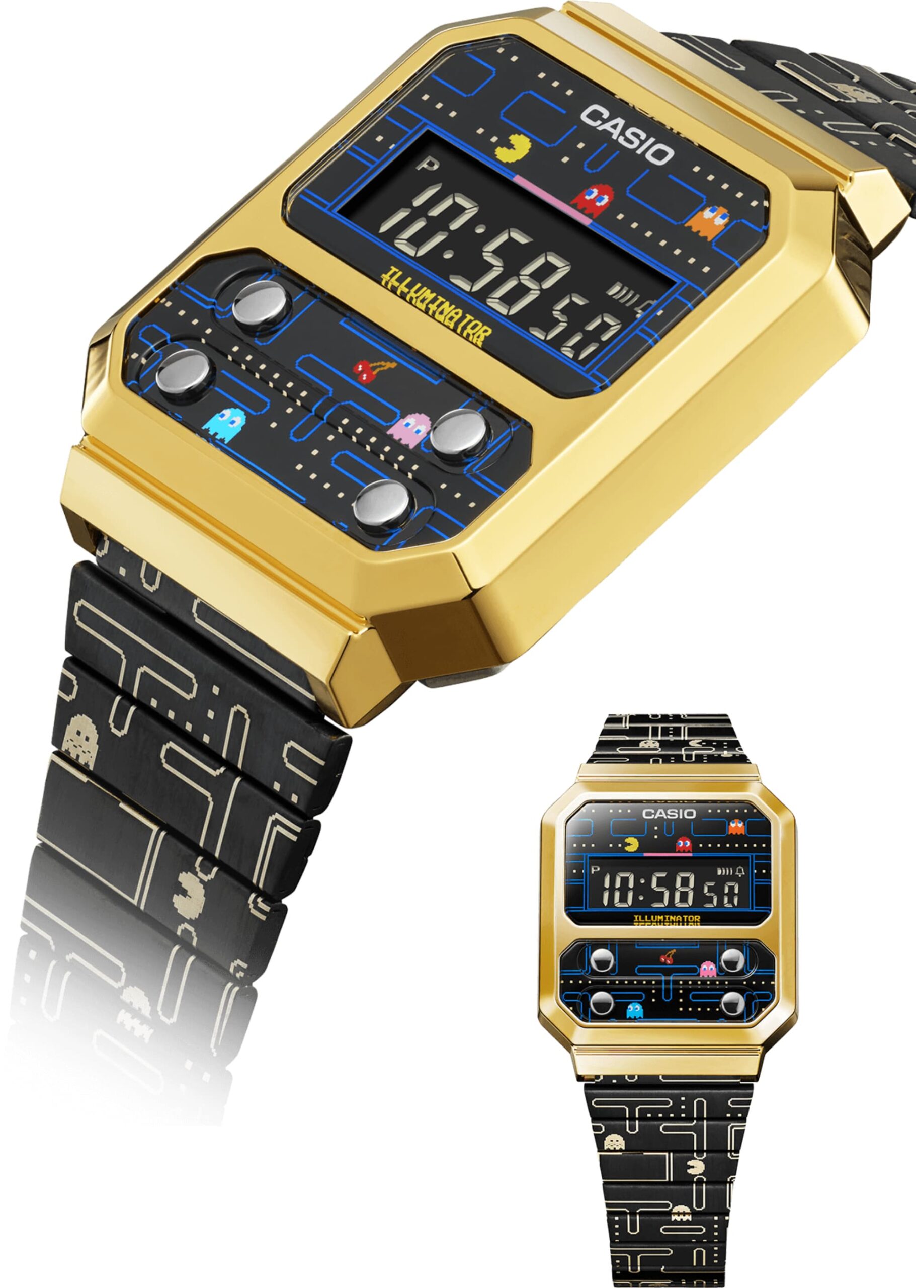 Casio x Pac Man: así es el reloj que rinde homenaje al videojuego