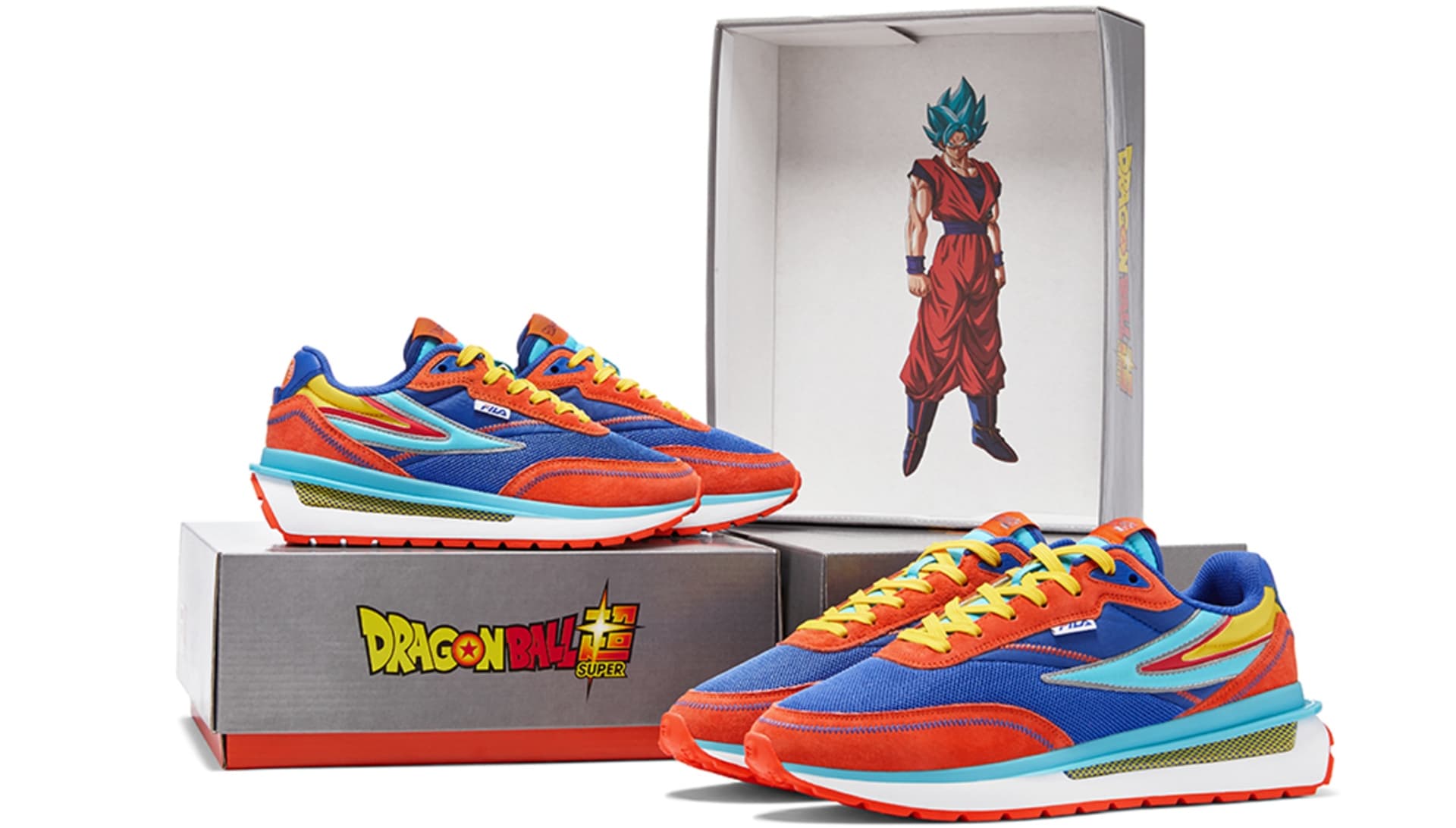 Fila x Dragon Ball: así la nueva colección de zapatillas