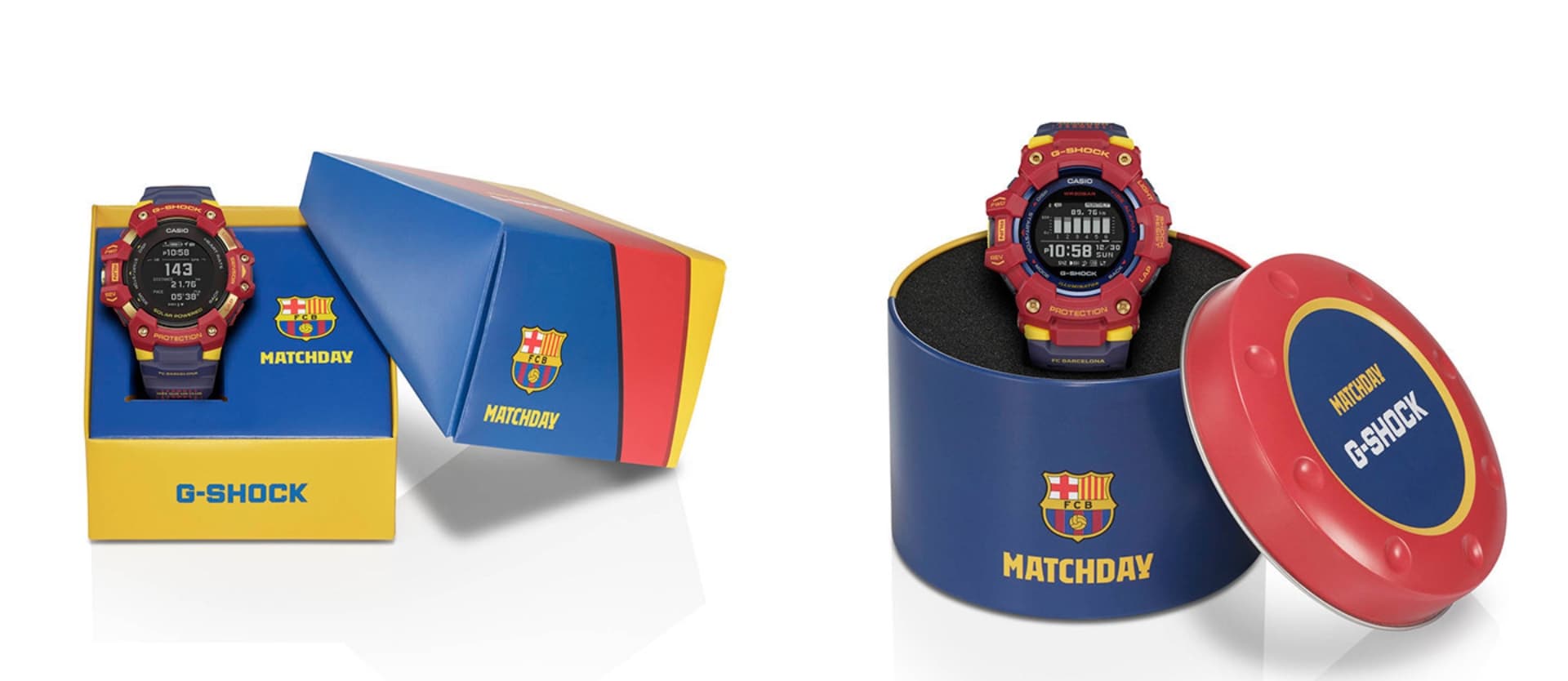 G-Shock x Barcelona FC: así son los nuevos relojes