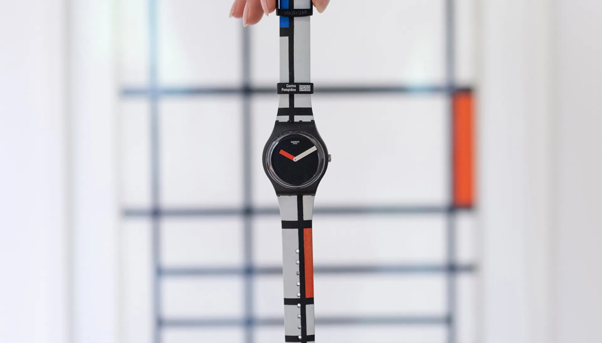 Swatch x Centre Pompidou: una colección de relojes llena de arte