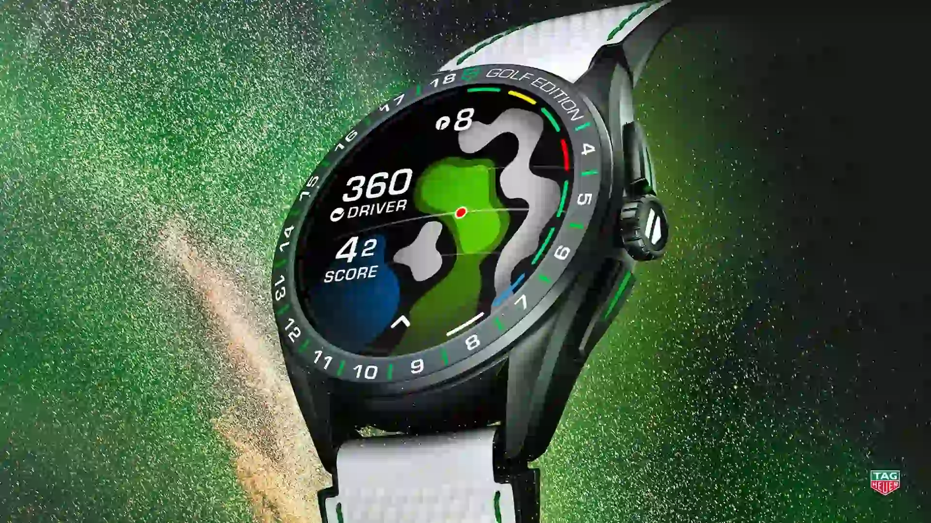 Tag Heuer: así es el nuevo reloj Connected Calibre E4 Golf Edition