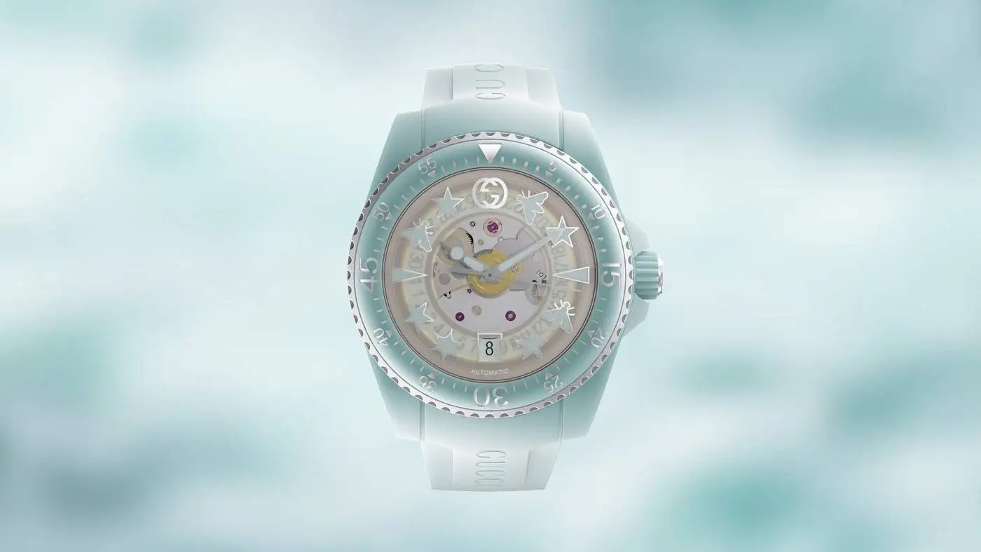 Gucci Dive: la colección de relojes deportivos y sostenibles