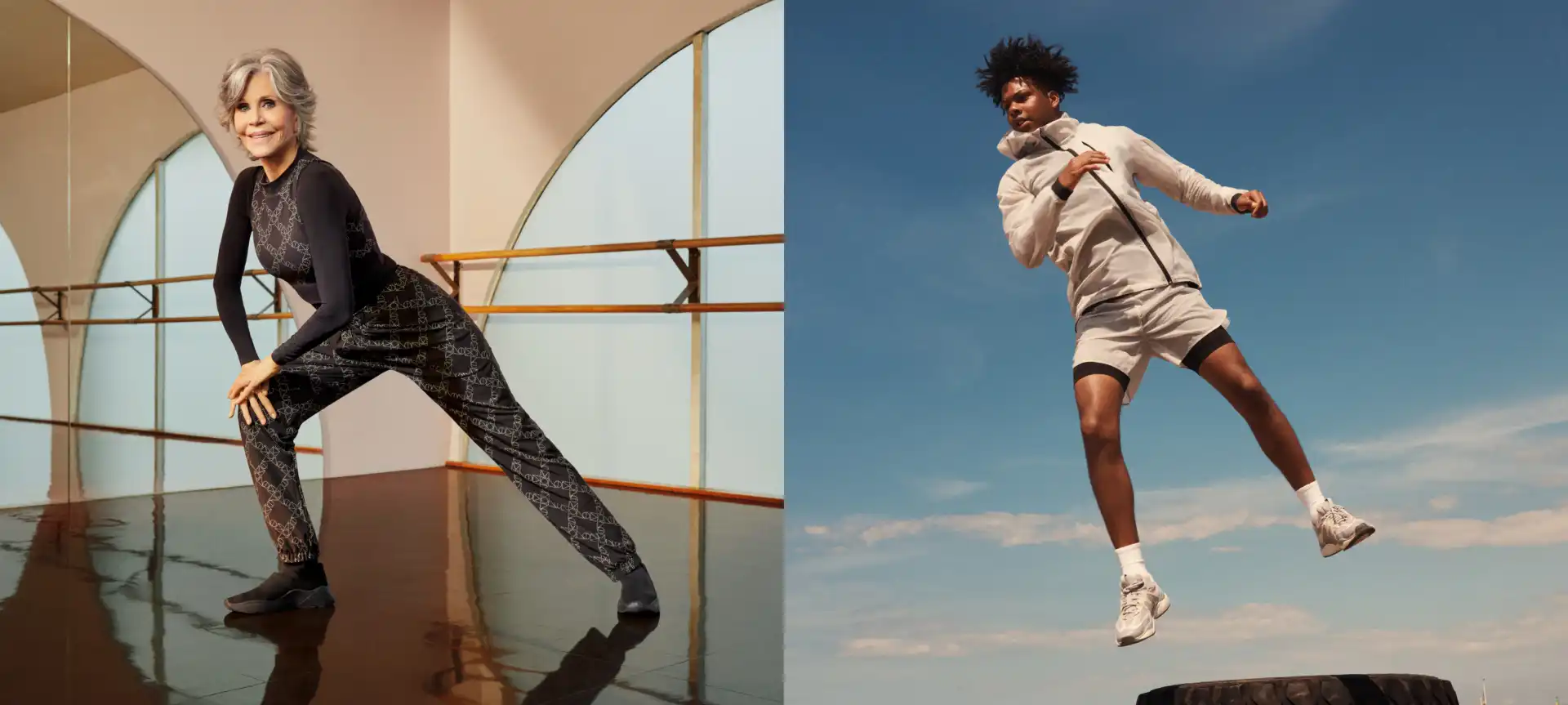 Asís es Move la nueva línea de ropa deportiva de H&M 