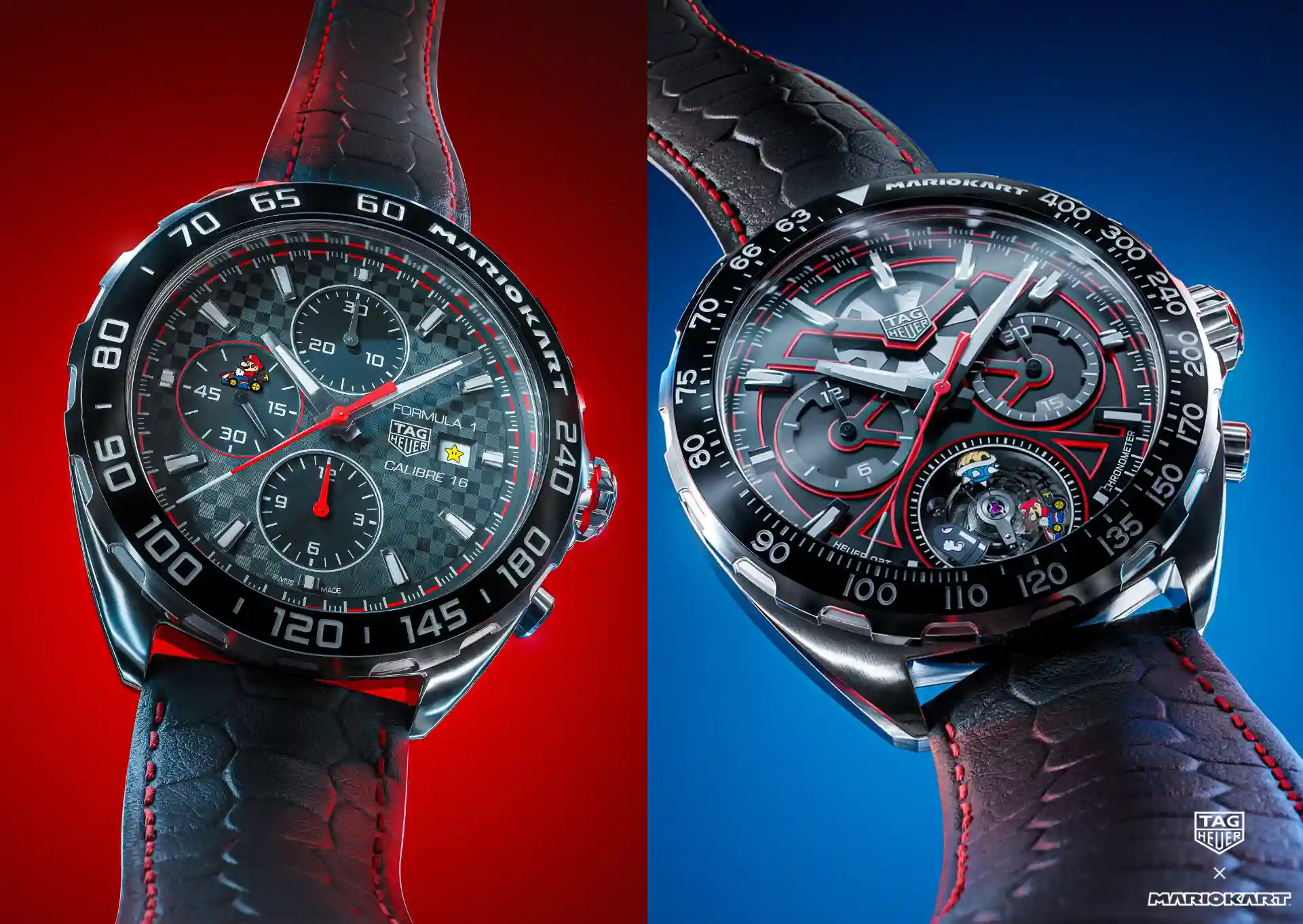 Tag Heuer x Mario Kart: así son los dos nuevos relojes para comprar