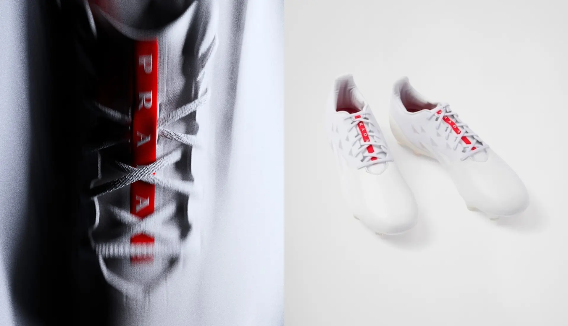 Prada y Adidas lanzaron una nueva colección de fútbol