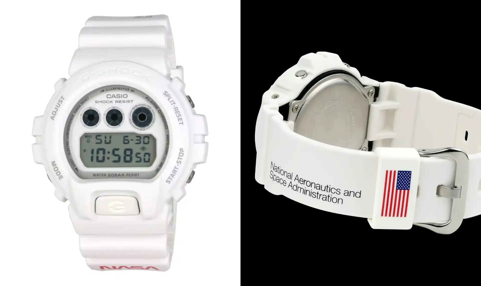 Así es el reloj G-Shock que rinde homenaje a la NASA