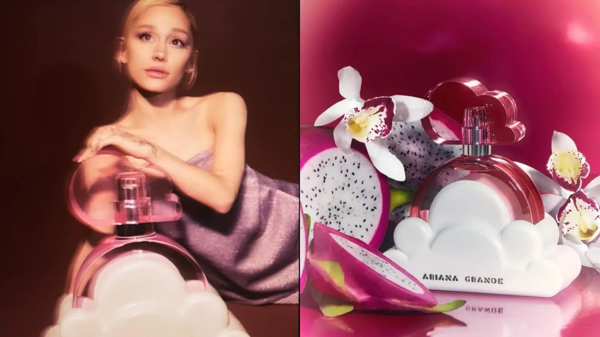 Así es Cloud Pink, el nuevo perfume de Ariana Grande