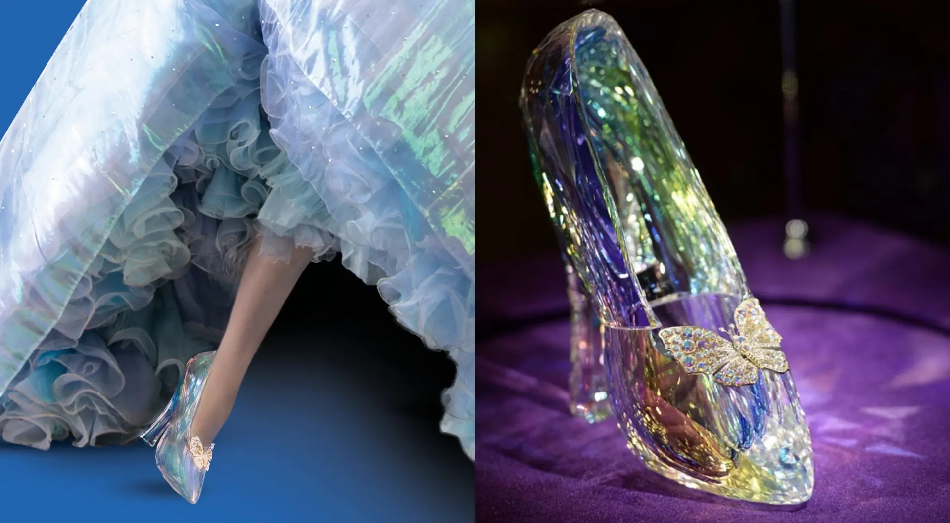 Así es el zapato de cristal de Disney y Swarovski