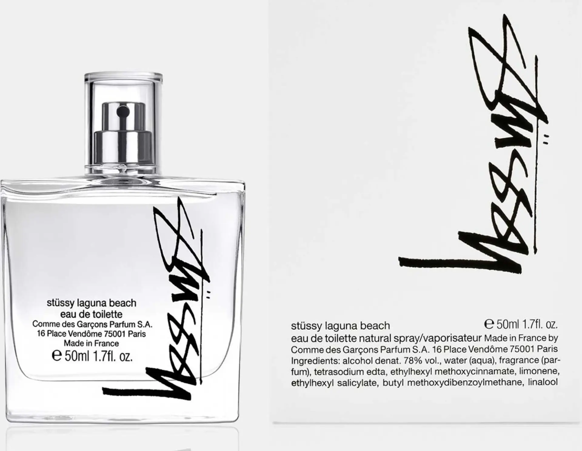 Este es el nuevo perfume de Stüssy x Comme des Garçons