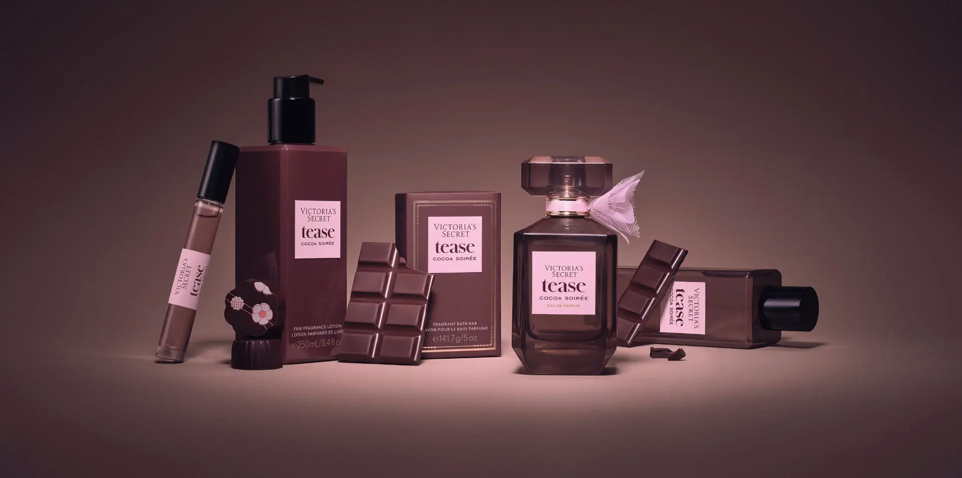 Así es Tease Cocoa Soirée el nuevo perfume de Victoria’s Secret