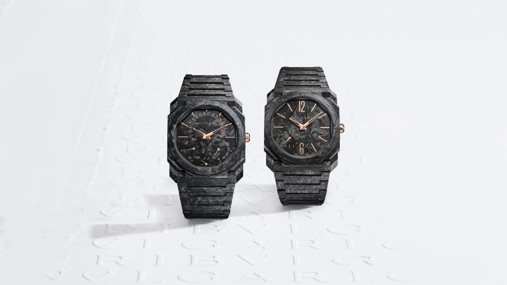 Así son los nuevos relojes Bulgari Octo Finissimo CarbonGold