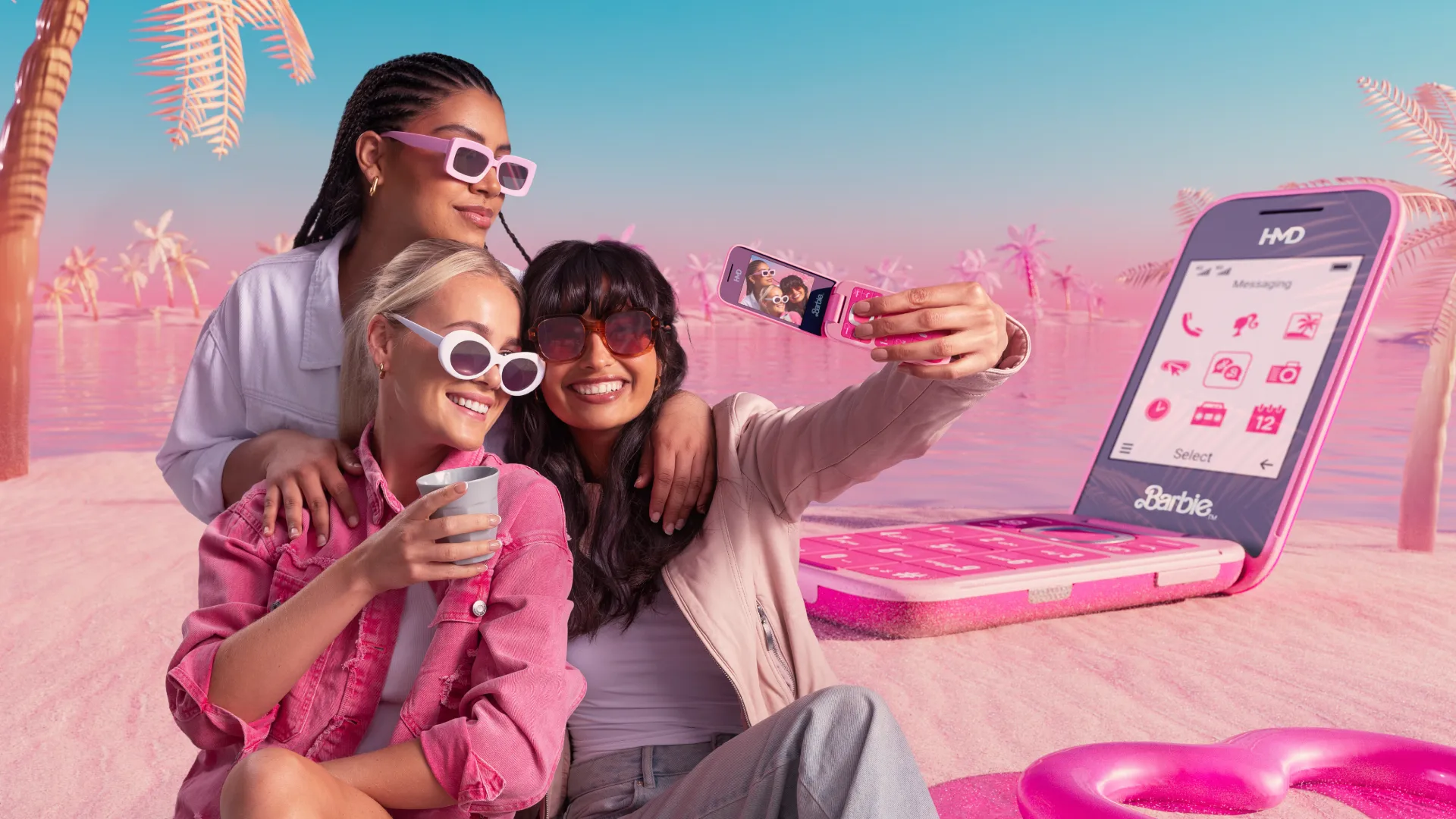 ¿Cómo es el nuevo teléfono de Barbie creado por HMD?