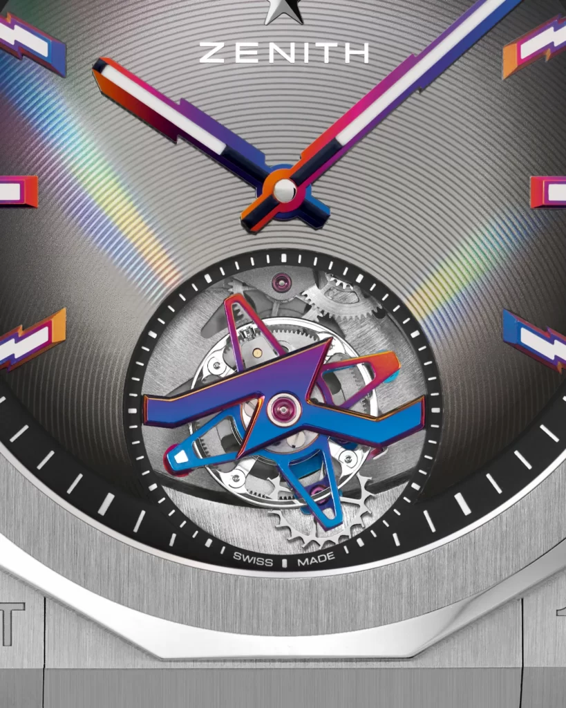 ¿Cómo es el nuevo reloj de Zenith y Felipe Pantone?