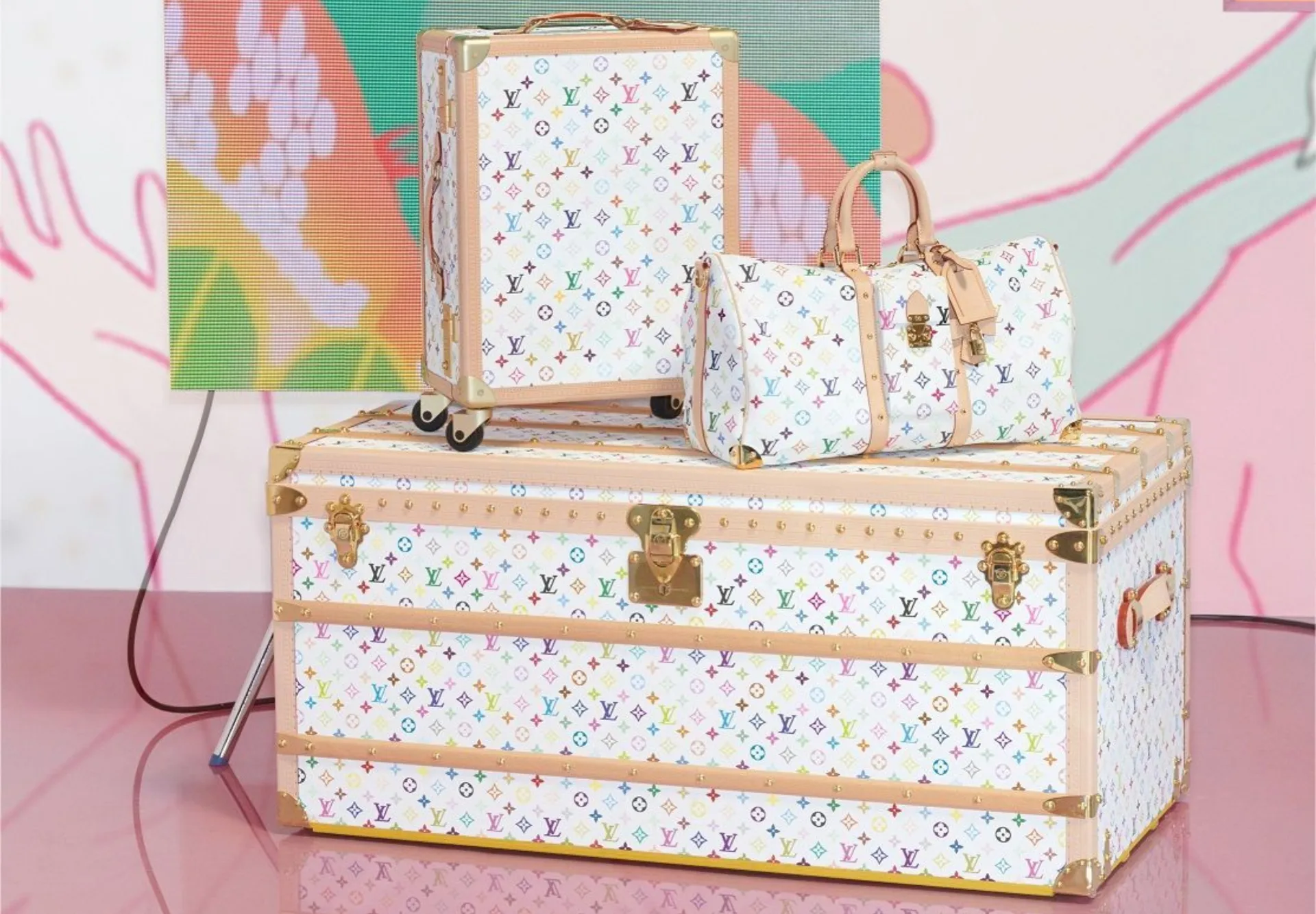 Con Zendaya como protagonista de campaña: así es la colección de Louis Vuitton x Murakami